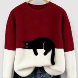 Luna™ | Sudadera con gráfico de gato
