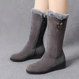 Carla - Botas de inverno aconchegantes e quentes