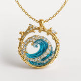 Mare | Joyería Elegante collar “Beso del Mar” - Creación de Amor