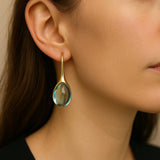 CristalLux | Aretes Kalla – estilo brillante