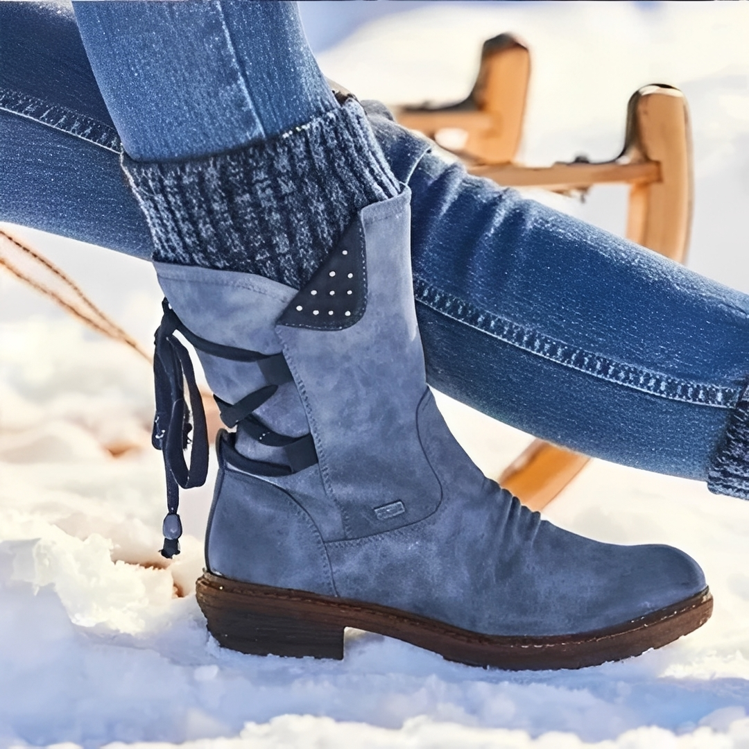 Alisonya - Botas de inverno impermeáveis para mulheres