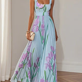 Mary™ - Vestido maxi elegante con pliegues