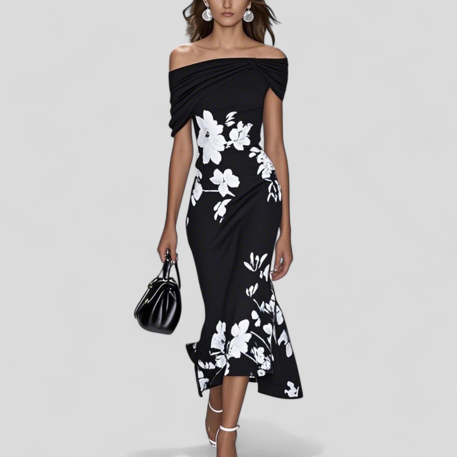 Isabrunel | Vestido midi elegante