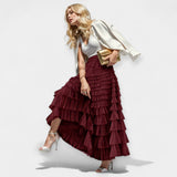 Vilnis | Falda elegante con detalles decorativos de tul
