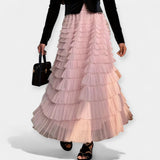 Vilnis | Falda elegante con detalles decorativos de tul