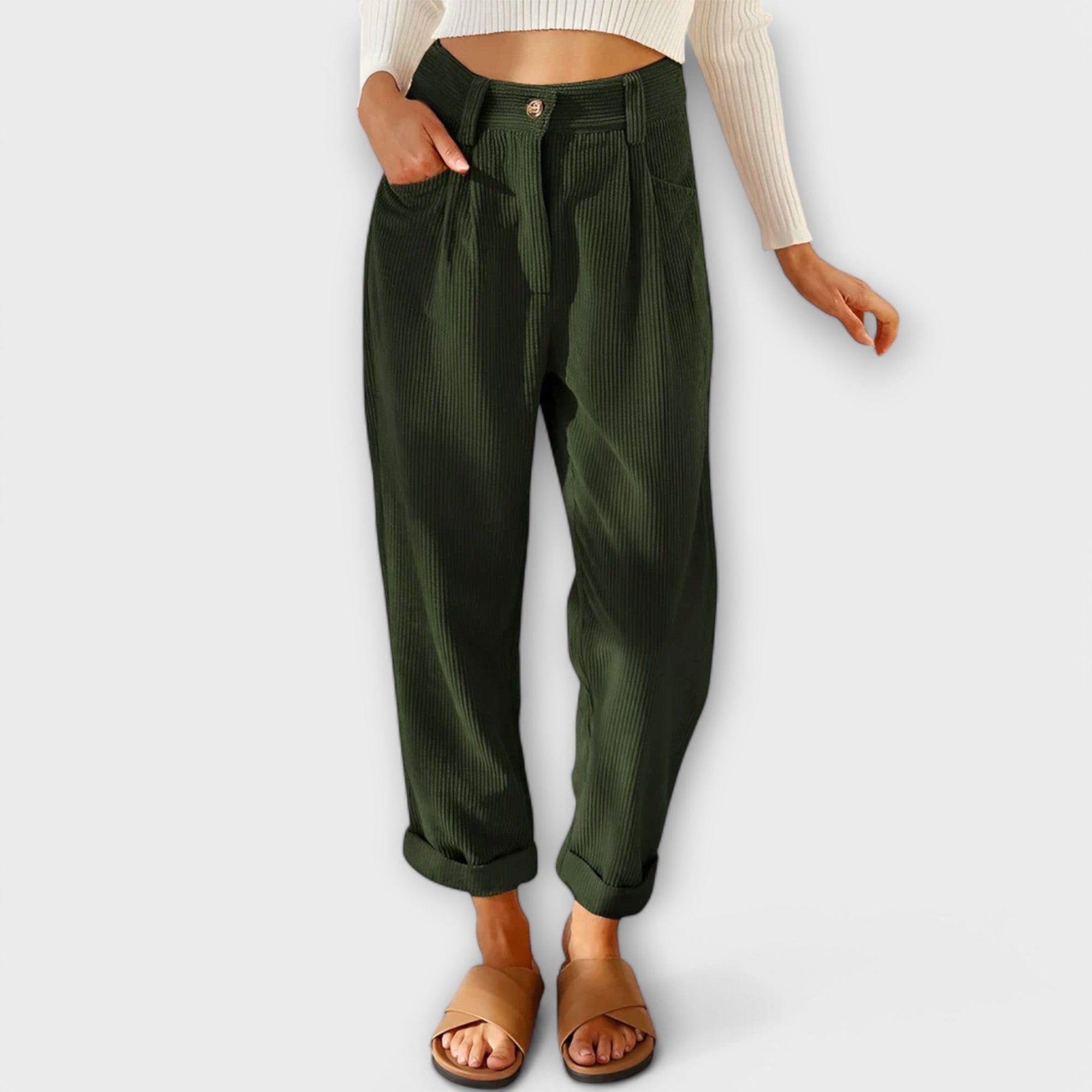 Jana | Pantalones de bombazina modernos