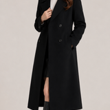 Abrigo Trench de Doble Botón para Mujer