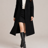 Abrigo Trench de Doble Botón para Mujer