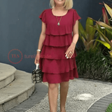 Paige™ - Vestido de chiffon suelto
