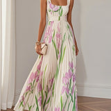 Mary™ - Vestido maxi elegante con pliegues
