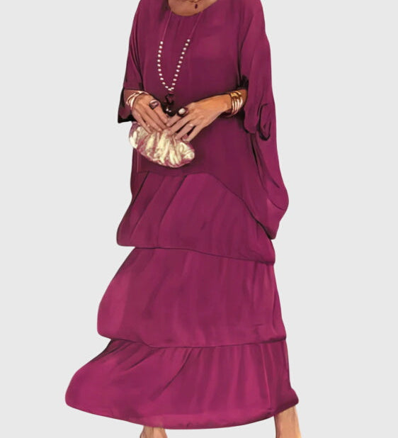 Susan™ | Vestido elegante, largo y fluido