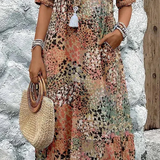Fatima – Vestido con patrón floral