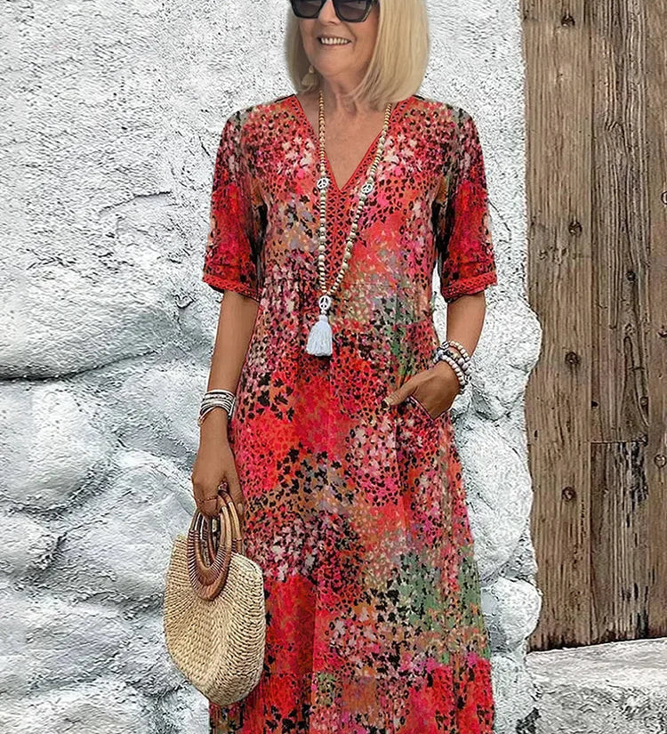 Monica | Vestido floral elegante
