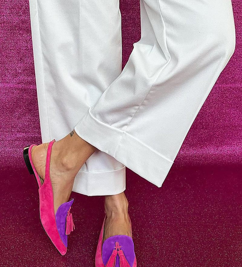 Frendessa | Zapatillas de baile con cintas y correas para los tobillos