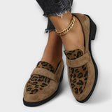 Karla | Conjunto elegante de zapatos para mujeres con estampado de leopardo