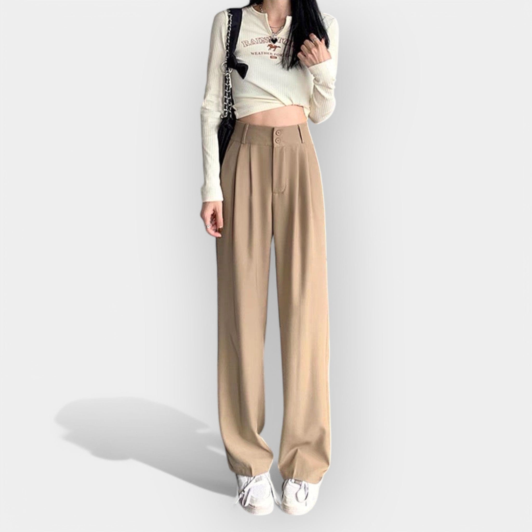 Jade | Pantalones anchos de estilo coreano