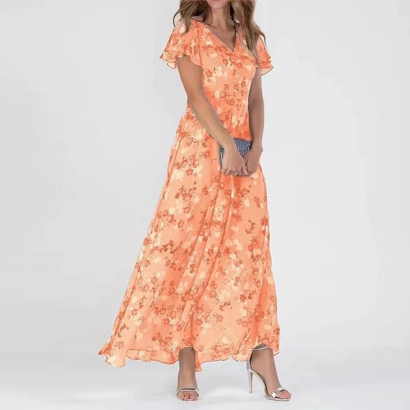 Zia™ - Vestido glamoroso con cobertura abdominal
