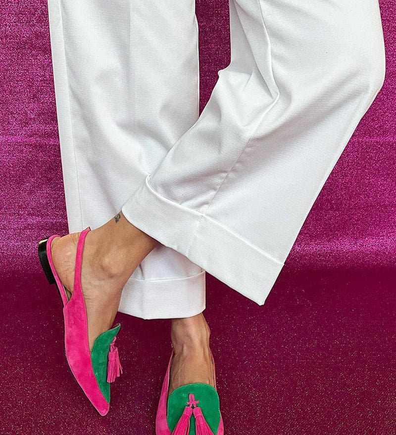 Frendessa | Zapatillas de baile con cintas y correas para los tobillos