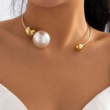 Felixi | Collares de perlas de metal