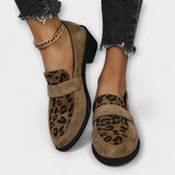 Karla | Conjunto elegante de zapatos para mujeres con estampado de leopardo