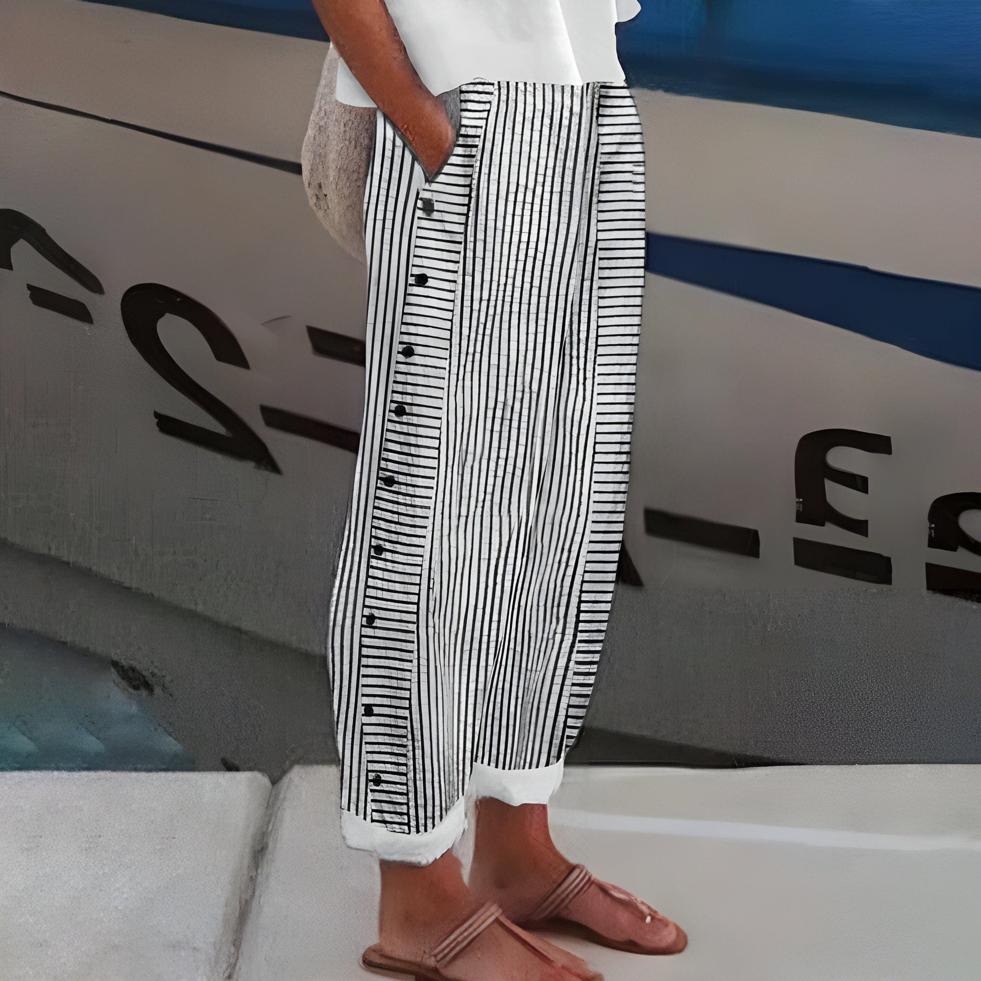 Leonor | Pantalones de lino con propósito
