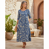 Kharen - Vestido midi floral