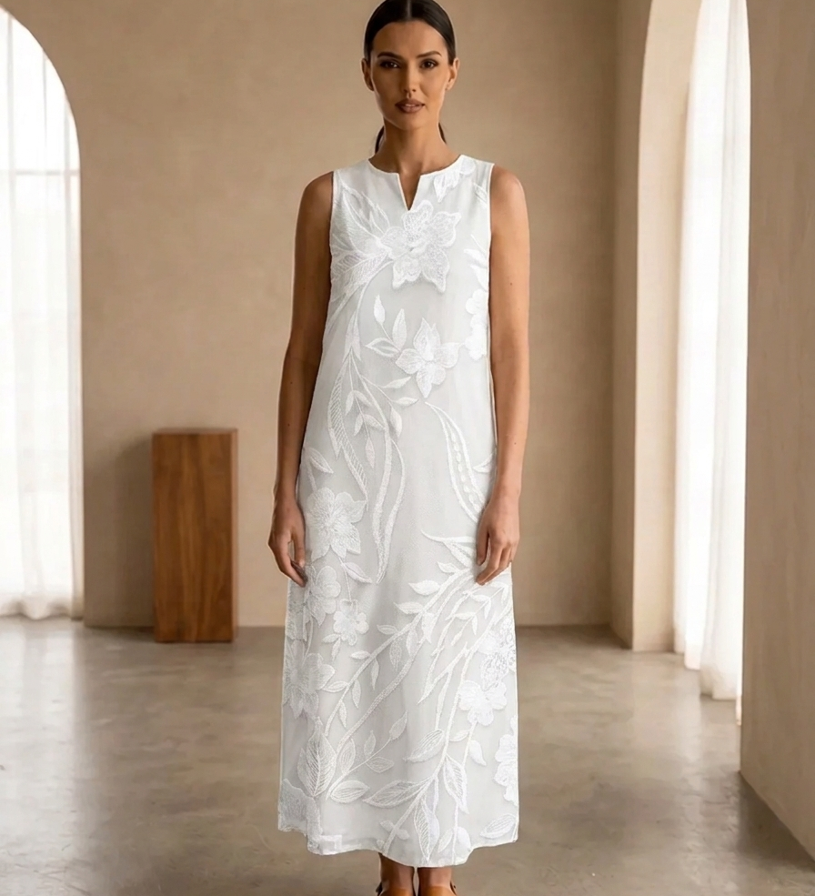 Meliora™ - Vestido estampado lujoso