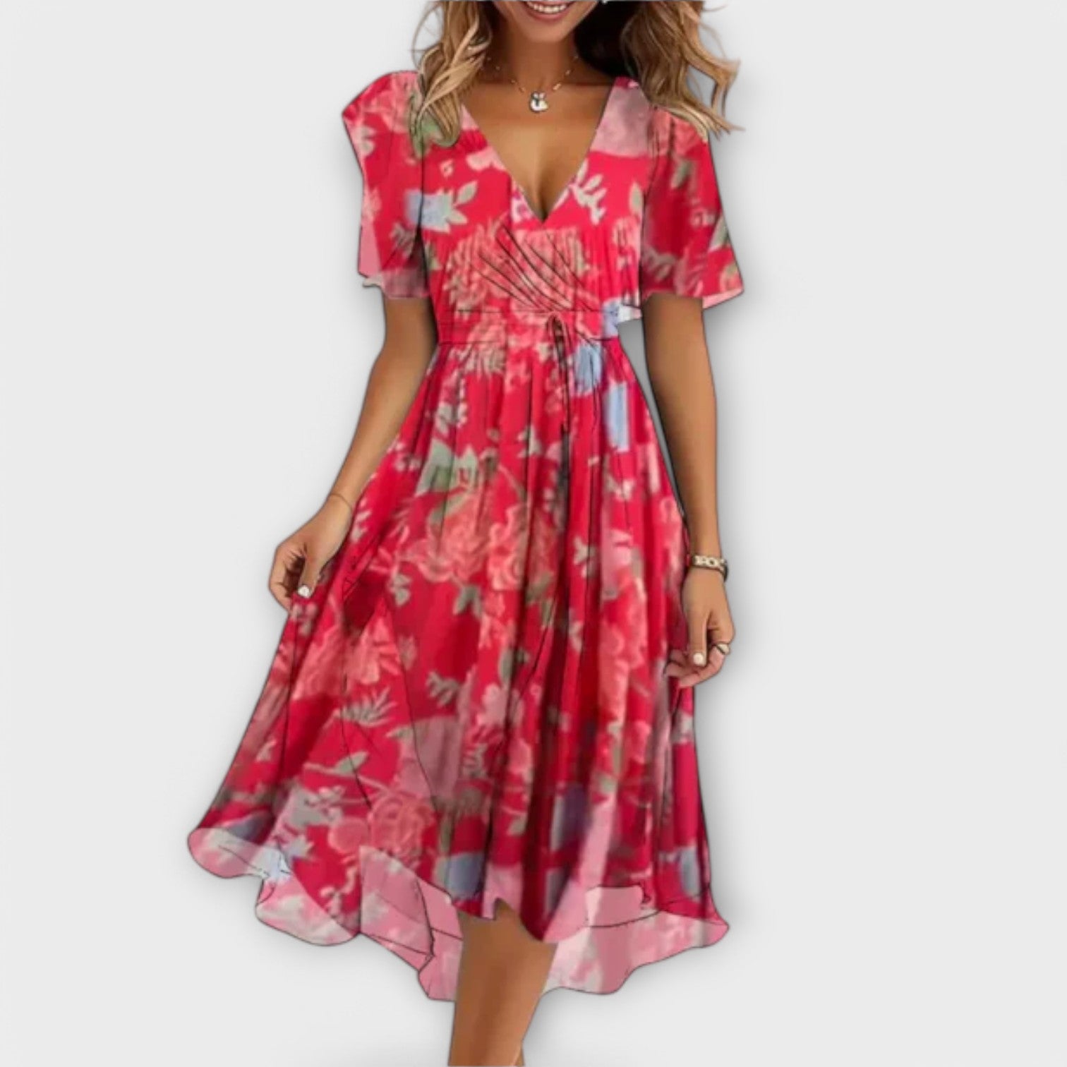 Alice™ - Vestido transpirable con escote en V