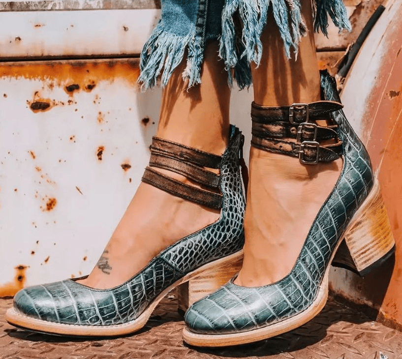 Ginevra™ | Zapatos de tacón alto con suelas gruesas y múltiples correas