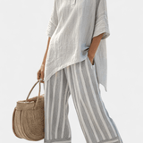 Clarisse | Blusa asimétrica elegante Daisy para comodidad