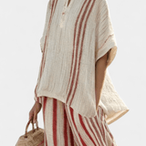 Vanessa | Conjunto texturizado a rayas Elegantsisksarkans