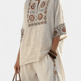 Amália | Conjunto elegante Daisy del Mar Mediterráneo