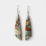 Sirje | Pendientes de pájaro con circonitas multicolores