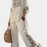 Amália | Conjunto elegante Daisy del Mar Mediterráneo