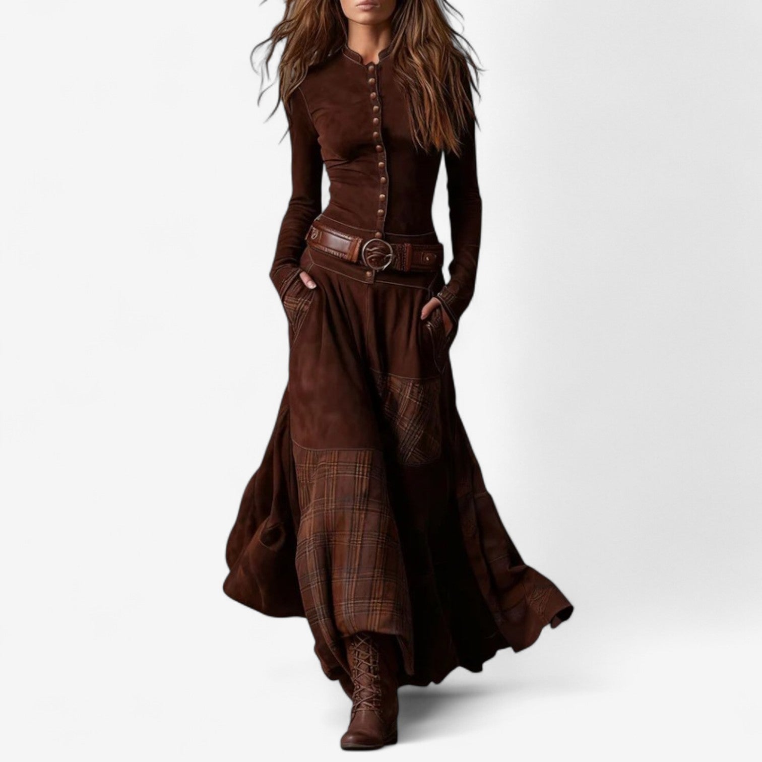 Vestido de ante Garnier™