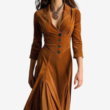 Vestido largo con especias Meyer™