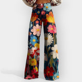Karina | Falda ancha con flores