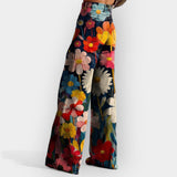 Karina | Falda ancha con flores