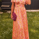 Bianca™ - Vestido largo elegante con escote en V