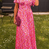 Bianca™ - Vestido largo elegante con escote en V