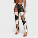 Calliope | Pantalones ajustados con bloques de color