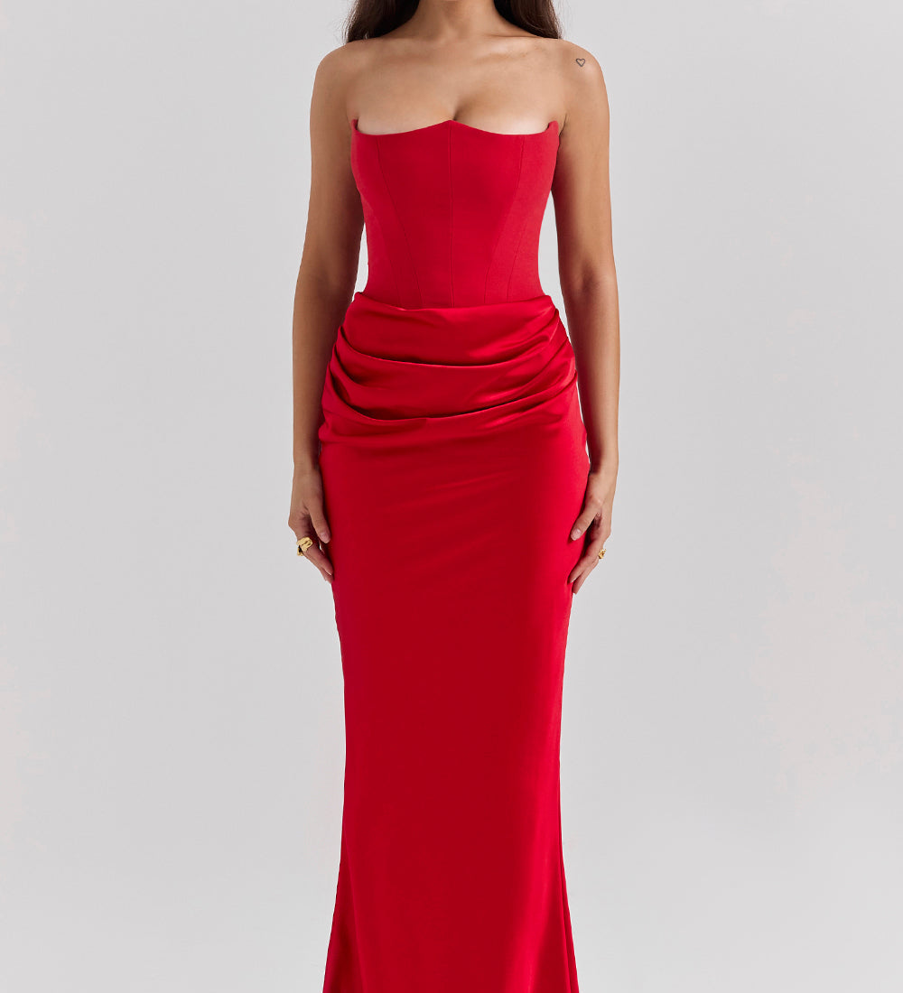 Lilly™ - Vestido elegante tipo corsé