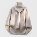 Cayetana™ | Suéter elegante de cuello envolvente