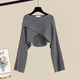 Enrica™ - Conjunto elegante de vestido de punto