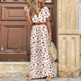 Frouke™ - Vestido maxi estilo Ibiza - incluye cinturón