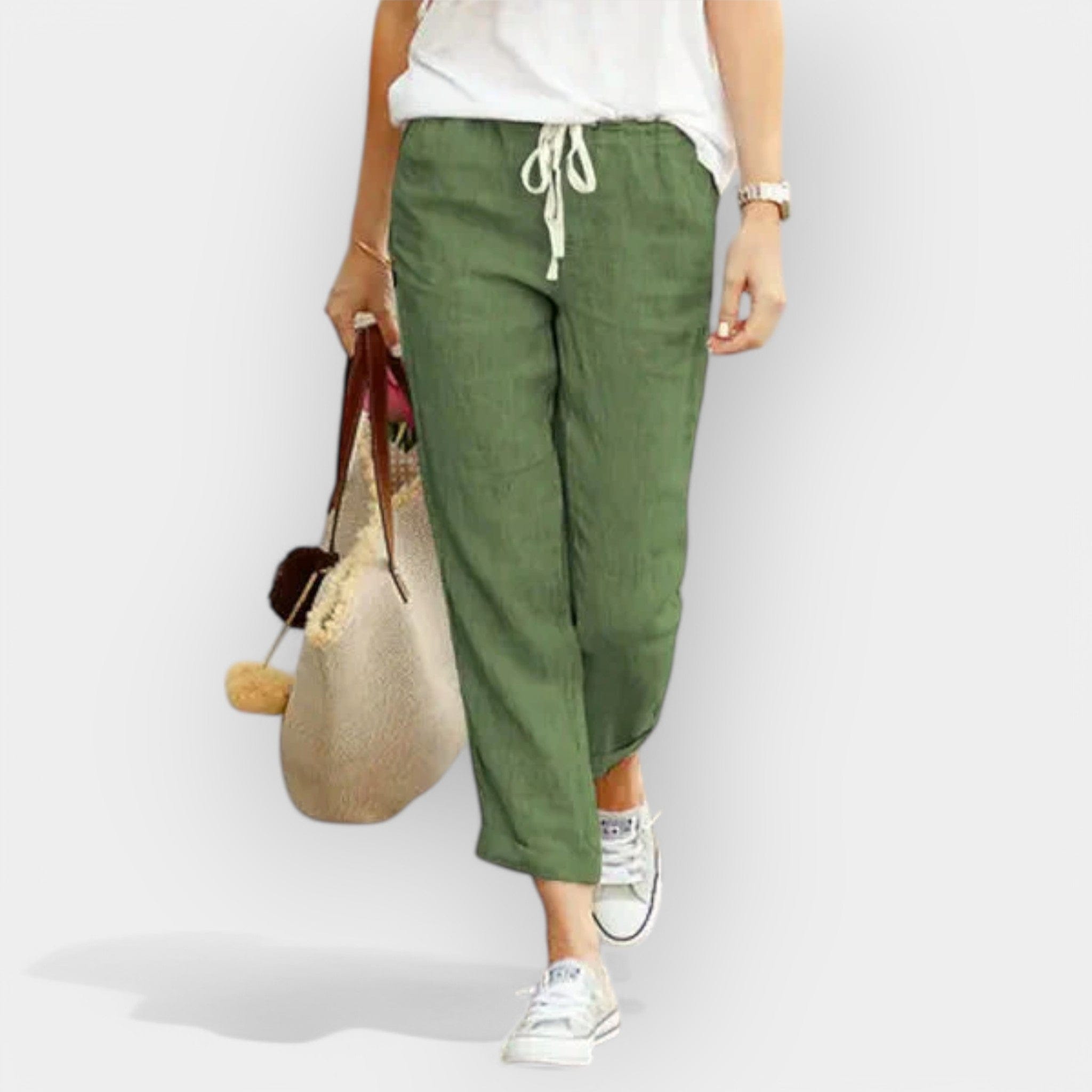 Sabina | Pantalones de algodón ligeros