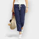 Sabina | Pantalones de algodón ligeros