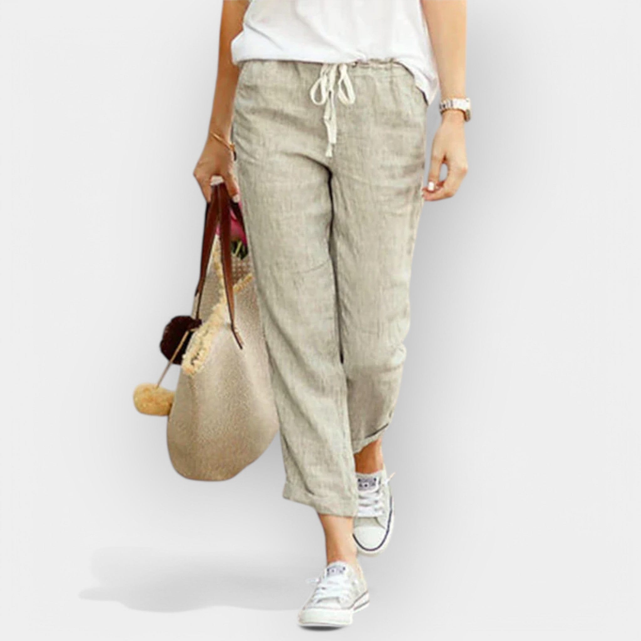 Sabina | Pantalones de algodón ligeros