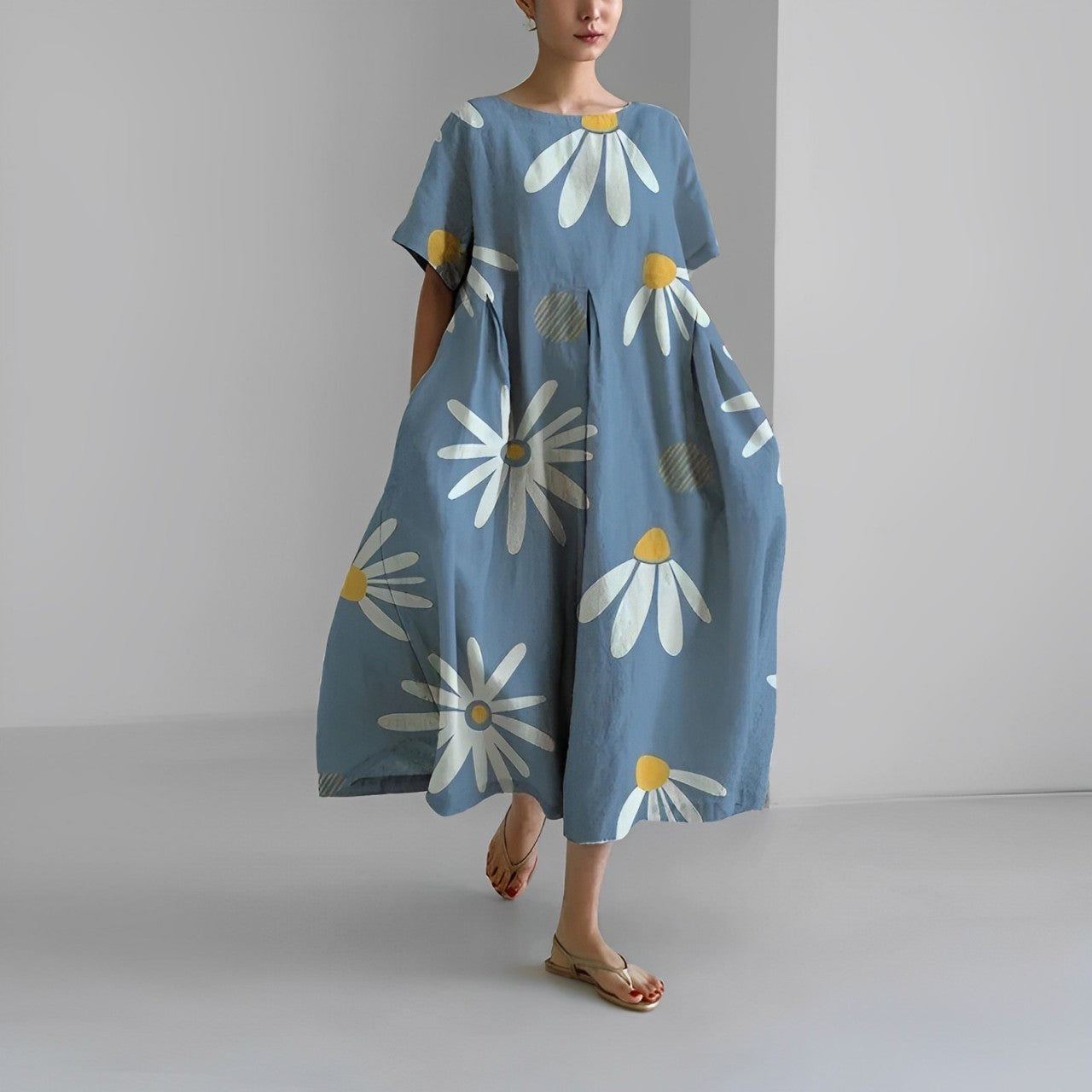 Floria - Vestido floral vibrante